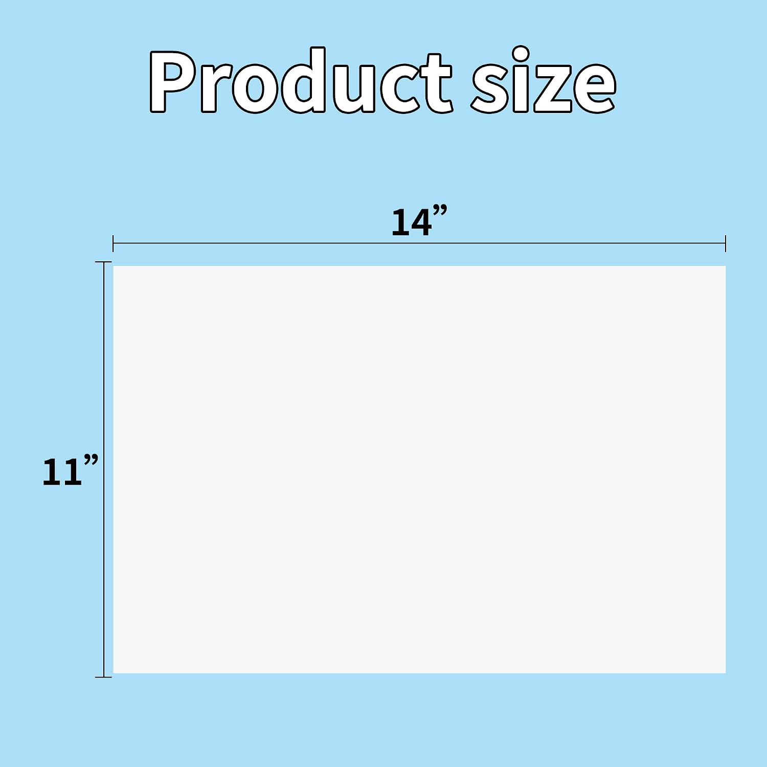 pmybupo 25 Packs Poster Boards11x14White Poster Paper.Poster Board Bulk.Posteboard.School Supplies - Image 2